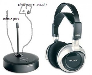 jack and jill sony wireless headphone